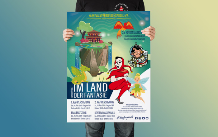 Karnevalverein Eulenspiegel e.V. 21 Karnevalverein Eulenspiegel kve plakat in hand