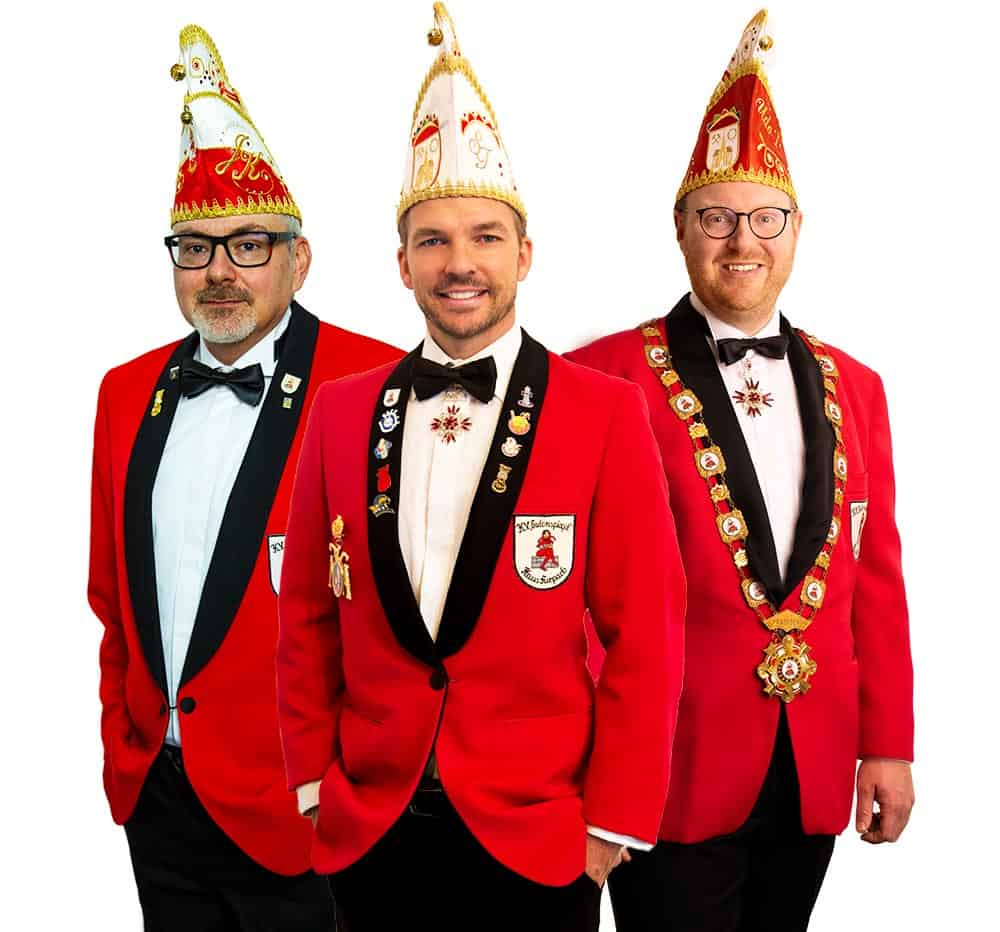 praesidenten_KVE_Joachim_Sven_Udo Sven Flätchen - 1. Vorsitzender und Joachim Kemmer - 2. Vorsitzender